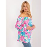 RUE PARIS Blouse-WN-BZ-8281.59-blue | Shoptok.si