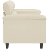  Dvosjed od tkanine krem 140 cm od umjetne kože | shoptok.hr