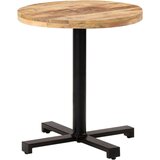 vidaXL Bistro stolić okrugli Ø 70 x 75 cm od grubog drva manga | shoptok.hr