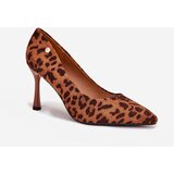 VINCEZA Women's Heels With Leopard Print Cijene