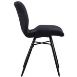 MID.YOU Set Stolov Barron, Črna, 4 Kos | Shoptok.si