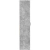 Ormarić za cipele boja betona 80x39x178 cm konstruirano drvo | Eponuda.com