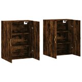  Zidni ormarići 2 kom boja dimljenog hrasta 69,5 x 34 x 90 cm | shoptok.hr