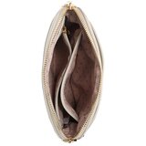 Vuch Crossbody torba Mini Fossy Suede Creme, 17 x 20 cm Slike