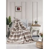  Waffle - Beige BrownBeigeCream Double Blanket Cene