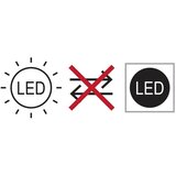 Lesnina-XXXL Viseća LED svjetiljka Ewald (20 W, Topla bijela, Ø x V: 13,5 x 220 cm, 6 Kom.) | shoptok.hr