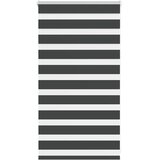  Zavjesa zebra crna 80x100 cm širina tkanine 75,9 cm poliester | shoptok.hr