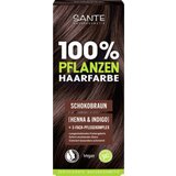 Sante Rastlinska barva za lase - čokoladno rjava - 100 g Cene