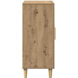  Komoda boja hrasta artisana 90 x 34 x 80 cm konstruirano drvo | shoptok.hr