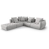 Micadoni Svijetlo siva kutna garnitura (s lijevim kutom) Bloom – Home | shoptok.hr