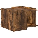  Klubska miza Dimljen hrast 50,5 x 50 x 33 cm Inženirski les, (5000295532) | Shoptok.si