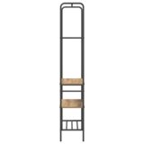 vidaXL stalak za odjeću s policama hrast artisan 60 x 30 x 171 cm | shoptok.hr