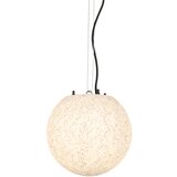 QAZQA Moderna zunanja viseča svetilka siva 25 cm IP65 - Nura | Shoptok.si
