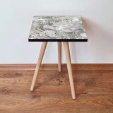 Hanah home klub sto Shp133, 35x42x35 cm, Sivi | ePonuda.com