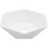 The Living Store Umivalnik 40x36,5x12 cm keramičen bel - Umivalnik, (21751064) Cene