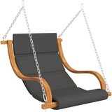  Stolica za ljuljanje s jastukom i krovom od masivne smrekovine | shoptok.hr