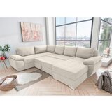 Premium Living Sedežna Garnitura Terana, Krem, Ležišče, Predal | Shoptok.si