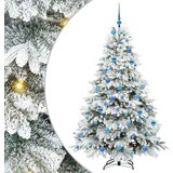 vidaXL Umestno božično drevo med 300 LED Zelena 180 cm PE in PVC | Shoptok.si