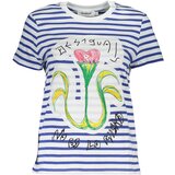 Desigual SHORT SLEEVE T-SHIRT WOMEN BLUE | shoptok.hr