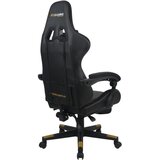 XXXL GAMING STOL kovina, umetna masa, tekstil črna | Shoptok.si