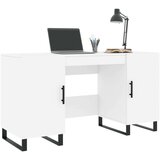  Radni stol bijeli 140 x 50 x 75 cm od konstruiranog drva | shoptok.hr