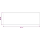 Kuhinjski Tepih Siva i bež mozaik 180 x 60 cm 100% poliamid | shoptok.hr