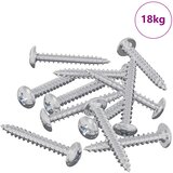vidaXL Leseni vijaki 8451 pcs srebrna Jeklo, (5000163887) | Shoptok.si