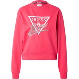 Guess Majica rdeča / off-bela Cene
