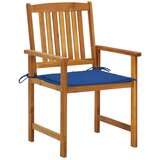 Maison Chic Vrtni stoli - Stol za vrt z blazinami 4 kosi trden akacijev les JS2322, (21876391) | Shoptok.si