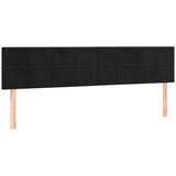 vidaXL Krevet s oprugama i madracem crni 160x200 cm baršunasti | shoptok.hr