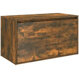  Klop za hodnik 80x40x45 cm dimljeni hrast konstruiran les | Shoptok.si