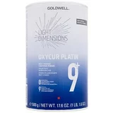 Goldwell light dimensions oxycur platin 9+ barva za lase za poškodovane lase 500 g