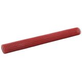  Žičana mreža od čelika s PVC oblogom za kokoši 25 x 1,5 m crvena | shoptok.hr