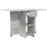  Blagovaonski stol 115 x 70 x 75 cm Konstruirano drvo - Betonska siva | shoptok.hr