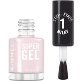 Rimmel London Super Gel gel lak za nohte brez uporabe UV/LED lučke odtenek 108 Sweet Bliss 12 ml | Shoptok.si