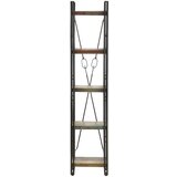Maison Chic Knjižna omara - Knjižni regal 5-nadstropna 40x30x180 cm trden predelan les, (21726012) | Shoptok.si