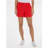Tommy Hilfiger Red Women's Shorts 1985 Co Pull On Short - Women | Shoptok.si