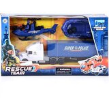 Magic Toys Rescue Team Policijski igralni komplet z gumijastim čolnom | Shoptok.si