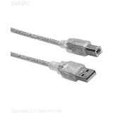SLINK Sl-U2015 Usb 2.0 1,5m Kabel za printer transparentni | Eponuda.ba
