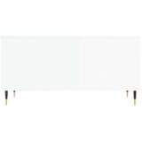 vidaXL Stolić za kavu sjajni bijeli 90x44 5x45 cm konstruirano drvo | shoptok.hr