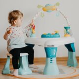 Coccolle Otroški center dejavnosti TasyGo-Activity Center-Blush turkizno modra smart | Shoptok.si