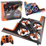 Rc daljinski upravljani dron leteći kvadkopter LED svjetla aplikacija | shoptok.hr