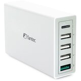 Fantec QC3-A51 Quick Charge 3.0 40W 5 USB Ports white | shoptok.hr