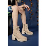 Riccon Thangurien Women's Boots 00121408 Nude Skin cene
