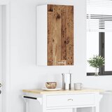 Viseći ormarić s pohranom Stari drvo i bijela 40 x 31 x 80 cm | Eponuda.com