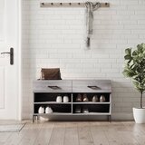 The Living Store Klop za čevlje siva sonoma 102x35x55 cm inženirski les - Klop Za Čevlje, (21485520) Cene