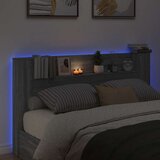  Nočna omarica z LED s polico Siva Sonoma 180 x 16,5 x 103,5 cm, (5000142118) | Shoptok.si