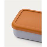Kave Home Modra/oranžna silikonska otroška posoda za malico Lili – | Shoptok.si