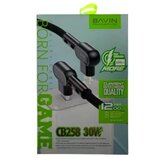 BAVIN kabl 30° 60W 1,2m Type C-Lightning bela - CB258PD Cene