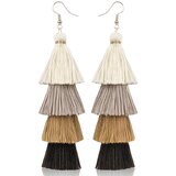 Minđuše QU-32602 - Smeđa KP32602 | shoptok.hr